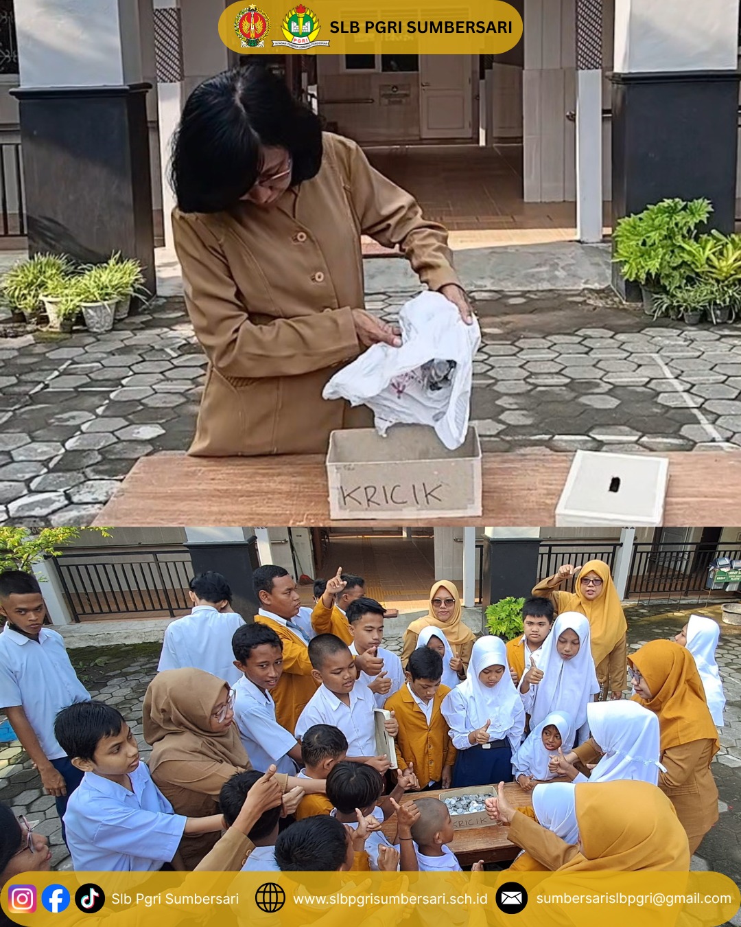Gerakan Donasi “Kricik Becik” di SLB PGRI Sumbersari, Wujud Kepedulian Sosial